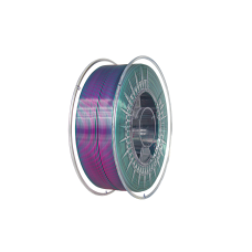 3D filament Devil Design Silk Dual 1.75mm 1kg - Pearl / Cold Green